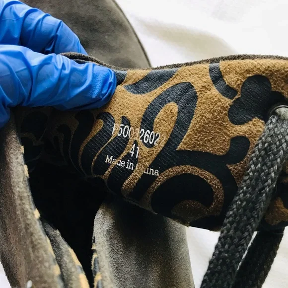 FLY LONDON SHOES YAMA SLUDGE GREEN SUEDE BOOTIES PLATFORM WEDGE ANKLE BOOT - Picture 13 of 13